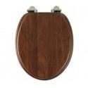 Roper Rhodes Walnut Wooden Traditional soft-closing Toilet Seat (8081AWSC)
