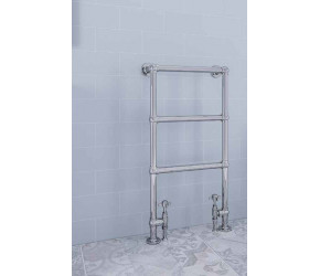 Eastbrook Windrush Traditional Chrome Towel Rail 950mm High x 500mm Wide