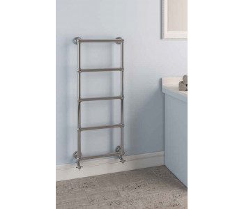 Eastbrook Stour Traditional Chrome Towel Rail 1195mm High x 500mm Wide