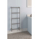 Eastbrook Stour Traditional Chrome Towel Rail 1195mm High x 600mm Wide