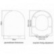 Roper Rhodes Thermoset Define soft-closing Plastic Toilet Seat (8704WSC)