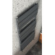 Tailored Hampden Anthracite Aluminium Heated Towel Rail 1200mm x 500mm