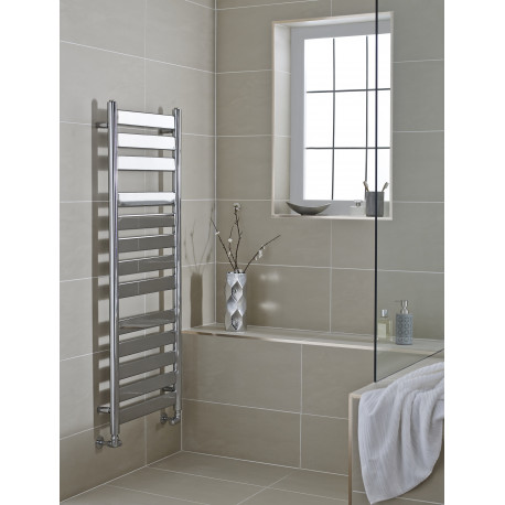 Kartell Newark Chrome Designer Towel Rail 952mm x 500mm