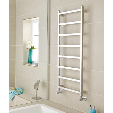 Kartell Connecticut Polished Stainless Steel Square Towel Rail 900mm x 500mm