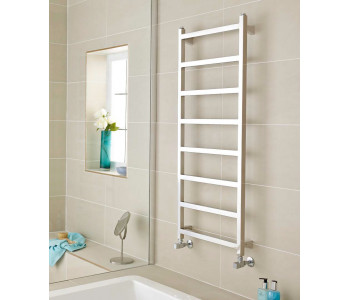 Kartell Connecticut Polished Stainless Steel Square Towel Rail 1200mm x 350mm