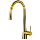 Trisen Jema Brushed Gold Pull Out Single Lever Kitchen Mixer Tap