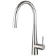 Trisen Jema Brushed Nickel Pull Out Single Lever Kitchen Mixer Tap