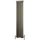 Eastbrook Rivassa Bronze Effect Two Column Vertical Radiator 1800mm x 383mm