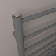 Eastbrook Tuscan Round Matt Anthracite Ladder Heated Towel Rail 800mm x 500mm
