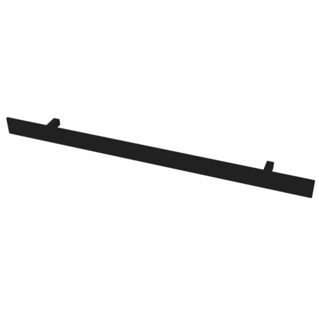 Eastbrook Peretti Matt Black Flat Style Towel Hanger 660mm