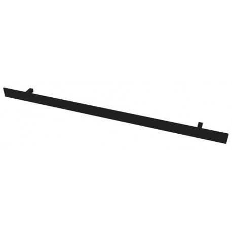 Eastbrook Peretti Matt Black Flat Style Towel Hanger 850mm