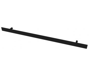 Eastbrook Peretti Matt Black Flat Style Towel Hanger 850mm