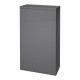 Purity Gloss Grey 800mm Wall Hung Vanity Unit and Back To Wall Toilet Suite