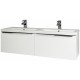 Kore Gloss White 1200mm Double Basin Vanity Unit Bathroom Suite