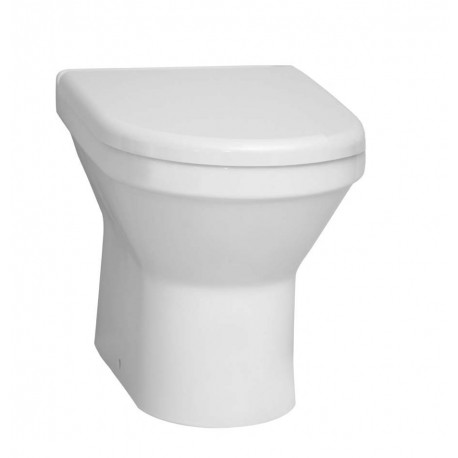 Kartell Style Back To Wall Toilet with Soft Close Seat
