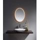 Clear Look Burleigh Oval Illuminated Bathroom Mirror 700mm x 500mm
