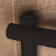 Eastbrook Black Round Vent Cap Pair