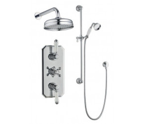 Tailored Traditional Twin Function Shower Set