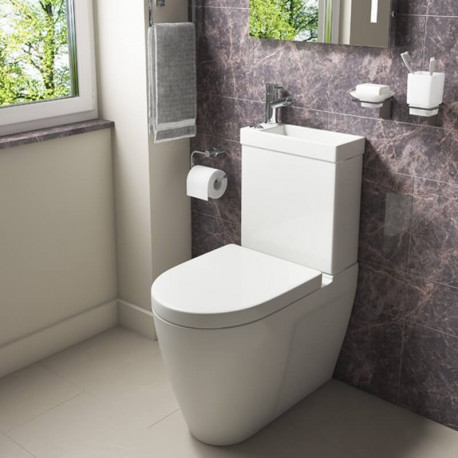 Kartell Combi 2 in 1 Toilet and Basin With Mono Basin Mixer Tap
