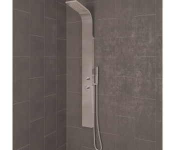 Eastbrook Conway Stainless Steel Thermostatic Shower Panel