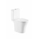 Kartell Kameo Comfort Height Rimless Close Coupled Toilet With Soft Close Seat