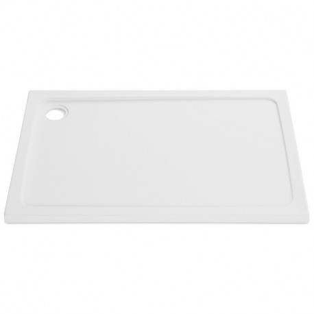 Kartell Anti-slip 1000mm x 760mm Low Profile Rectangle Shower Tray