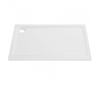 Kartell Anti-slip 1000mm x 760mm Low Profile Rectangle Shower Tray