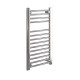 DBS Chrome Dual Fuel Straight Towel Rail 800mm x 400mm Thermostatic