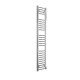 DBS Chrome Dual Fuel Curved Towel Rail 1600mm x 300mm