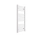 DBS White Dual Fuel Straight Towel Rail 1000mm x 400mm