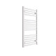 DBS White Dual Fuel Straight Towel Rail 1000mm x 500mm