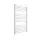 DBS White Dual Fuel Straight Towel Rail 1000mm x 600mm