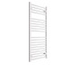 DBS White Dual Fuel Straight Towel Rail 1200mm x 500mm