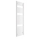 DBS White Dual Fuel Curved Towel Rail 1800mm x 500mm