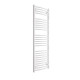 DBS White Dual Fuel Curved Towel Rail 1600mm x 500mm Thermostatic