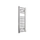 DBS Chrome Electric Only Curved Towel Rail 800mm x 300mm Thermostatic