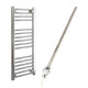 DBS Chrome Electric Only Straight Towel Rail 1000mm x 400mm