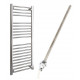 DBS Chrome Electric Only Straight Towel Rail 1200mm x 500mm