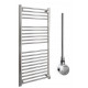 DBS Chrome Electric Only Straight Towel Rail 1200mm x 600mm Thermostatic