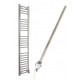 DBS Chrome Electric Only Straight Towel Rail 1600mm x 300mm