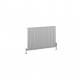 Eastbrook Malmesbury Matt Grey Horizontal Aluminium Radiator 600mm x 850mm