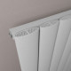 Eastbrook Malmesbury Matt Grey Horizontal Aluminium Radiator 600mm x 850mm