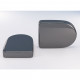 Eastbrook Anthracite D Shaped Vent Cover Caps