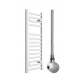 DBS White Electric Only Straight Towel Rail 800mm x 300mm Thermostatic