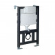 Eastbrook Concealed Cistern and Frame for Wall Hung WC 820mm x 500mm with Chrome Flushplate