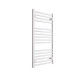 DBS White Electric Only Straight Towel Rail 1000mm x 500mm