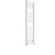 DBS White Electric Only Straight Towel Rail 1200mm x 300mm