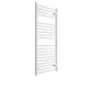 DBS White Electric Only Straight Towel Rail 1200mm x 500mm