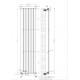 Kartell Boston White Vertical Designer Radiator 1800mm x 410mm