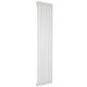 Kartell Boston White Vertical Double Panel Radiator 1800mm x 410mm